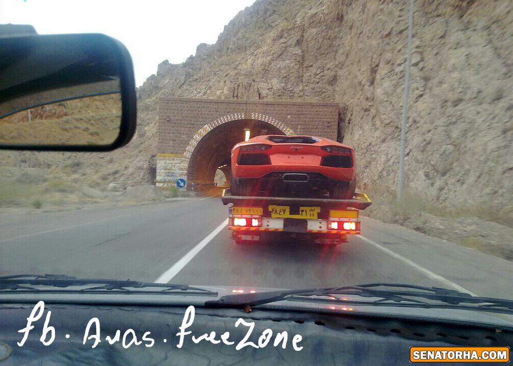 لامبرگینی آونتادور در تبریز