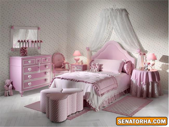 دکوراسیون اتاق خواب دخترانه