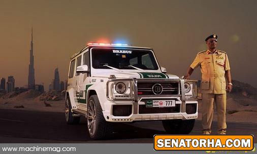 آغاز به خدمت مرسدس بنز برابوس در پلیس امارات آغاز به خدمت مرسدس بنز برابوس در پلیس امارات