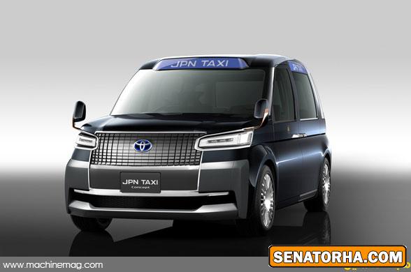 تاکسی ژاپن کانسپت تویوتا در نمایشگاه توکیو به نمایش درمی آید تاکسی ژاپن کانسپت تویوتا در نمایشگاه توکیو به نمایش درمی آید
