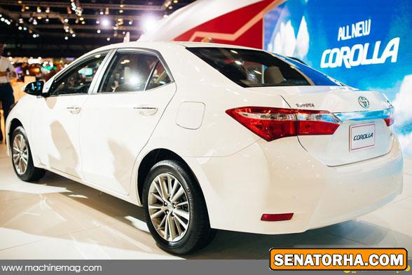 تويوتا کرولا مدل 2014 در نمايشگاه خودروي دوبي رونمايي شد تويوتا کرولا مدل 2014 در نمايشگاه خودروي دوبي رونمايي شد