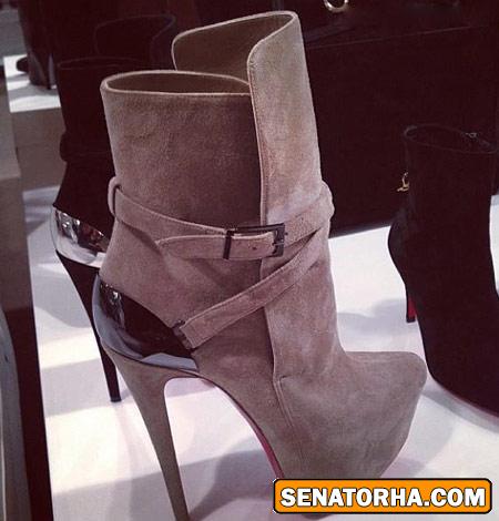 مدل نیم پوت های پاشنه دار  2014