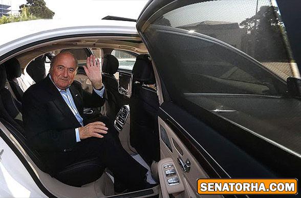 سپ بلاتر با چه خودرویی در ایران تردد کرد؟ سپ بلاتر با چه خودرویی در ایران تردد کرد؟