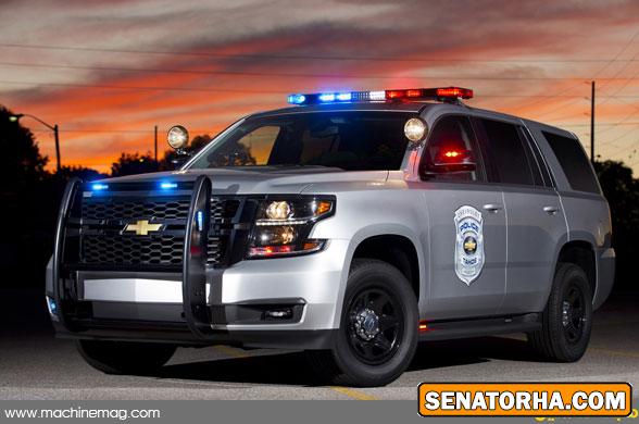 جزئیاتی از خودروی پلیس شورلت تاهو مدل 2015 جزئیاتی از خودروی پلیس شورلت تاهو مدل 2015