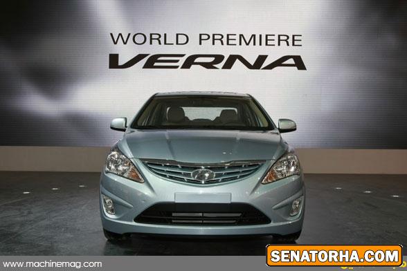 عرضه فیس لیفت هیوندای ورنا در چین تا پایان 2013 عرضه فیس لیفت هیوندای ورنا در چین تا پایان 2013