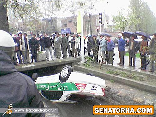 تصادفات خودرو پلیس