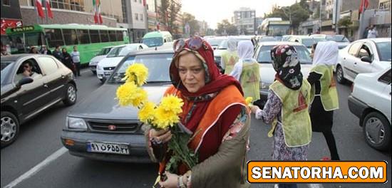 تصاویری از دستفروشی جالب هنرمندان مشهور ایرانی