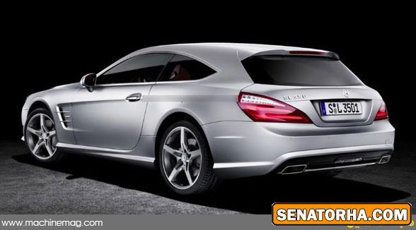 نخستین تصاویر مرسدس بنز sl استيشن منتشر شد نخستین تصاویر مرسدس بنز sl استيشن منتشر شد