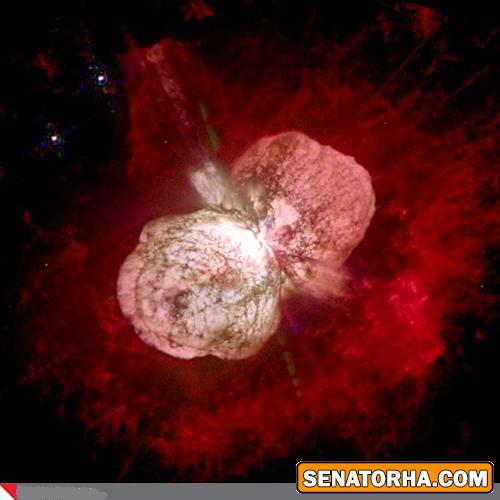 عكس ستاره اتا کارینا- واقع در کهکشان راه شیری