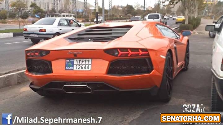 لامبرگینی آونتادور در تبریز