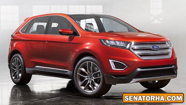 Ford edge concept رونمایی شد Ford edge concept رونمایی شد