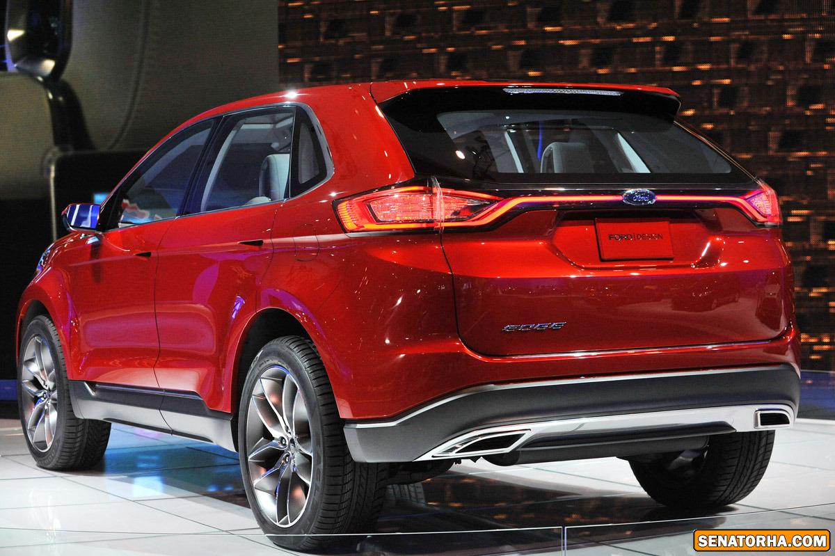 Ford edge concept رونمایی شد Ford edge concept رونمایی شد