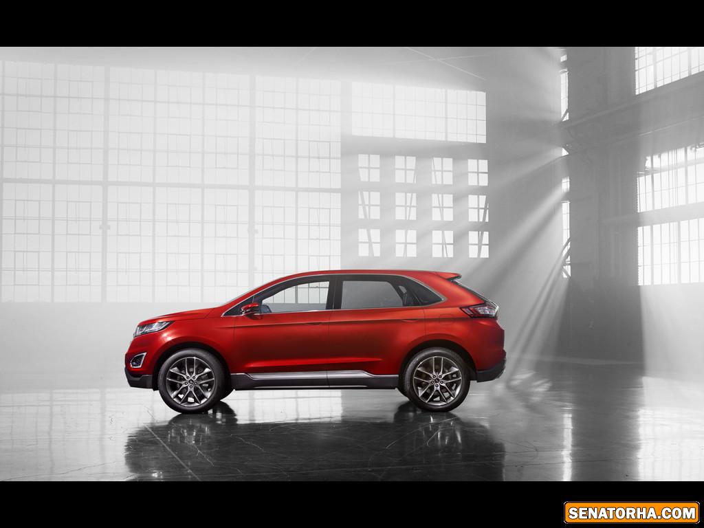 Ford edge concept رونمایی شد Ford edge concept رونمایی شد