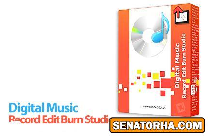 دانلود Digital Music Record Edit Burn Studio v7.6.0.60 - نرم افزار ضبط، ویراش، تبدیل فرمت و رایت سی دی های صوتی