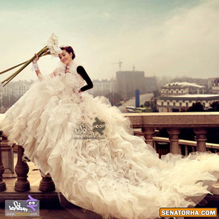 مدل های زیبا از لباس عروس ۲۰۱۴