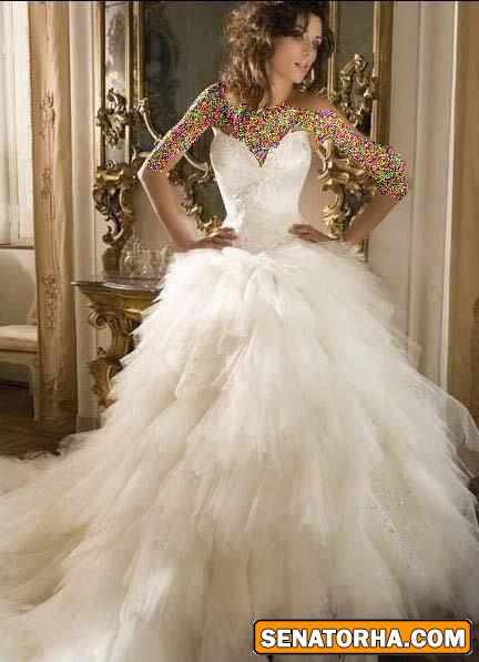 مدل های زیبا از لباس عروس ۲۰۱۴