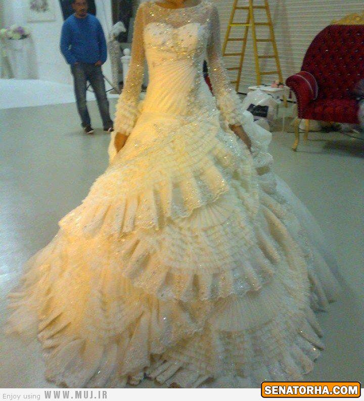 مدل های زیبا از لباس عروس ۲۰۱۴