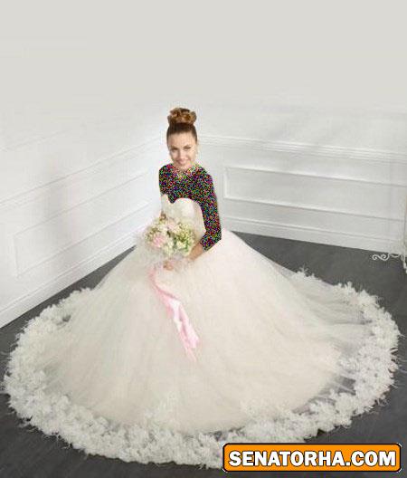 مدل های زیبا از لباس عروس ۲۰۱۴