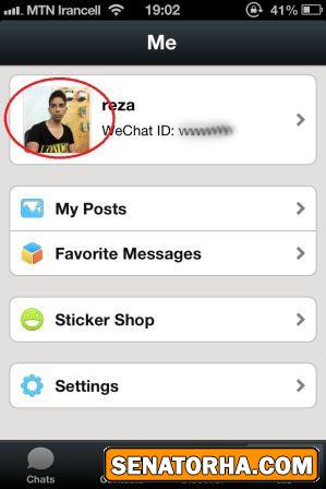 آموزش تصویری کار با نرم افزار Wechat