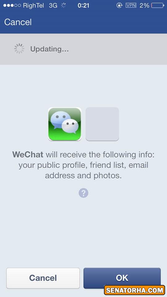 آموزش ثبت نام و رجیستر کردن وی چت با فیسبوک و ایمیل (WeChat)