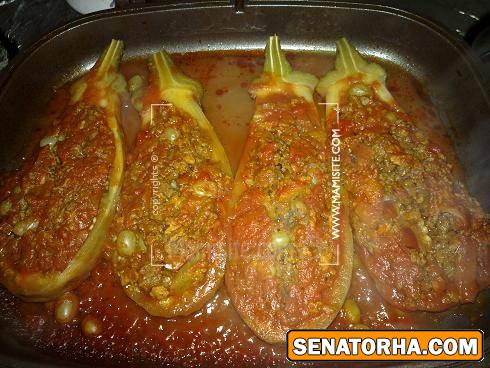 دستور پخت بادمجان شکم پر دستور پخت بادمجان شکم پر