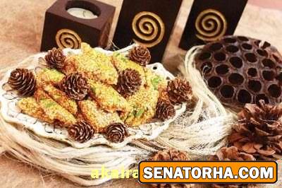 طرز تهیه سوهان کنجدی با گردو