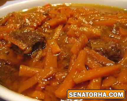 - طرز پخت خورش نارنگی