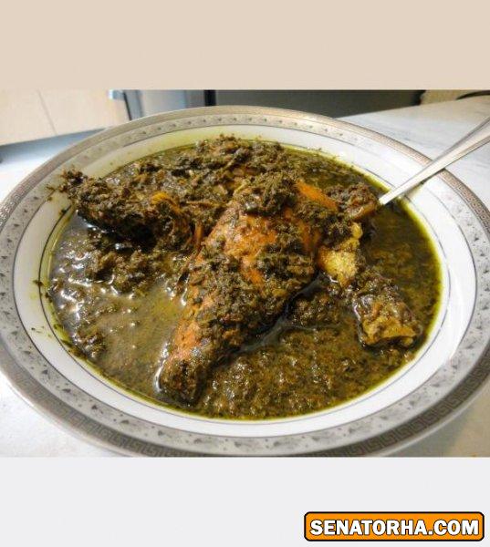 خورش مرغ ترش (غذای شمالی)