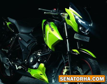 عکس های موتور سیکلت اپاچی کربن(جدید) tvs apache  new