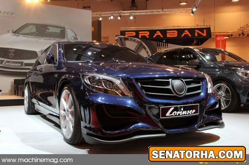 تقویت همه جانبه مرسدس بنز s کلاس توسط لورینزر تقویت همه جانبه مرسدس بنز s کلاس توسط لورینزر