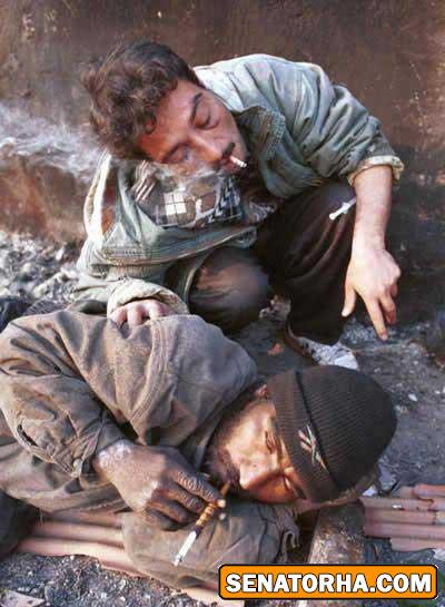 عکسهای تاسف بار از معتادین کراکی (18+)