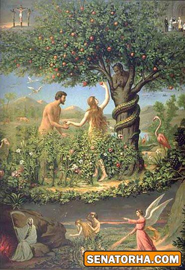 ♥ آدم و حوا و سیب عشق ♥  (قصه حضرت ادم وحوا)