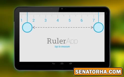 دانلود نرم افزار بسیار مفید خط کش برای اندروید