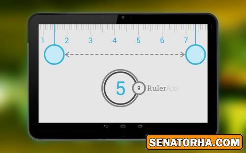 دانلود نرم افزار بسیار مفید خط کش برای اندروید