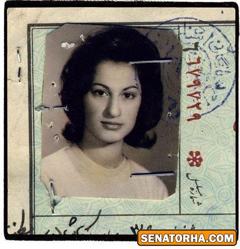 پروژه ای از چهره زنان ایرانی در سالهای دور