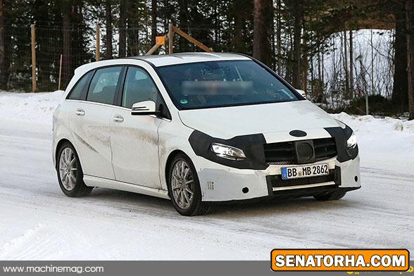 فیس لیفت مرسدس بنز کلاس b مدل 2015 فاش شد