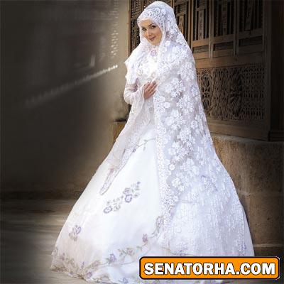 مدل لباس عروس اسلامی