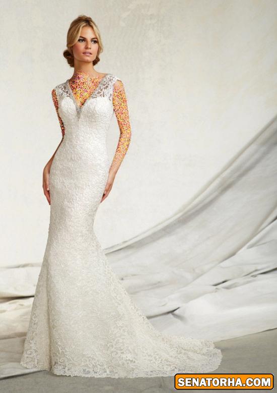 عكس لباس عروس ترك 2014