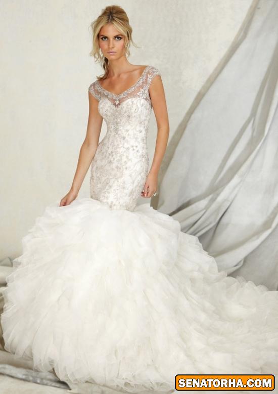 عكس لباس عروس ترك 2014