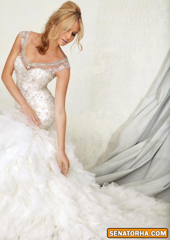 عكس لباس عروس ترك 2014