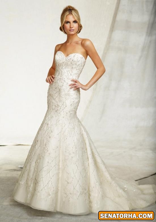 عكس لباس عروس ترك 2014