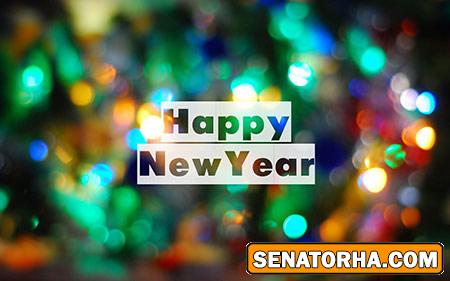 کارت پستال تبریک سال 2014