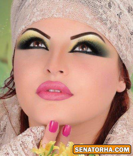 زیباترین مدل آرایش خلیجی