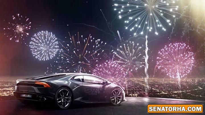 happy new year lamborghini