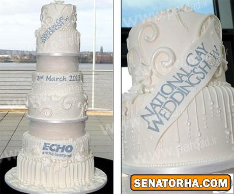 عكس گرانقیمت ترین کیک عروسی دنیا +عکس