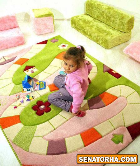 مدل فرش اتاق کودکان