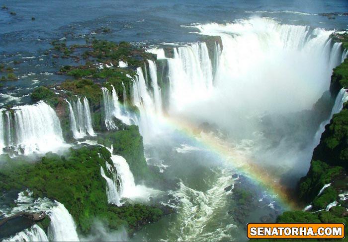 عكس آبشار Iguazu، برزیل و آرژانتین