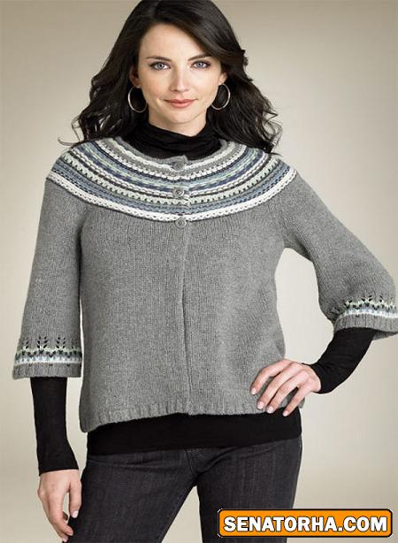 طرح های جدید لباس بافتنی زنانه