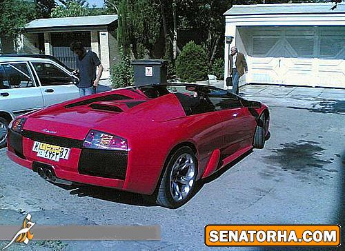 عكس لامبورگینی یک میلیاردی در خیابانهای تهران