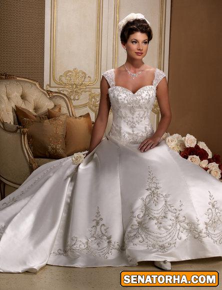 عكس مدل لباس عروس عربي